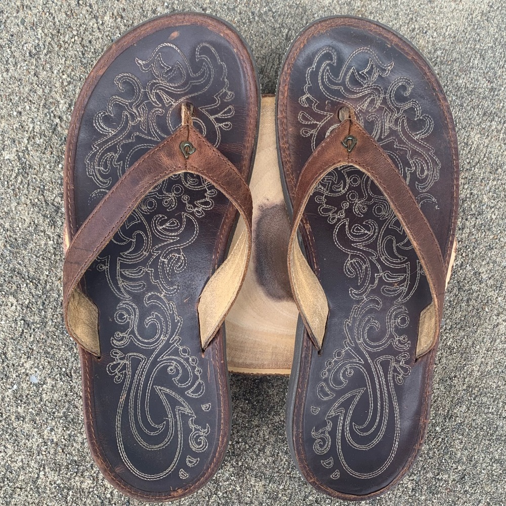 Olukai Paniolo Womens Flip Flops
